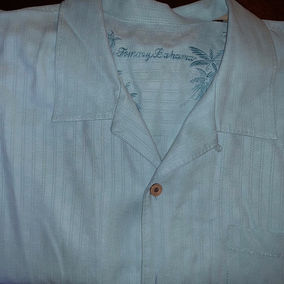 XLX Tommy Bahama Short Sleeve Silk Camp Shirt - Picture 1 of 1